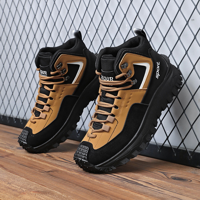 Men Shoes Everyday - Men's Wide Width Hiking Shoes Non-Slip