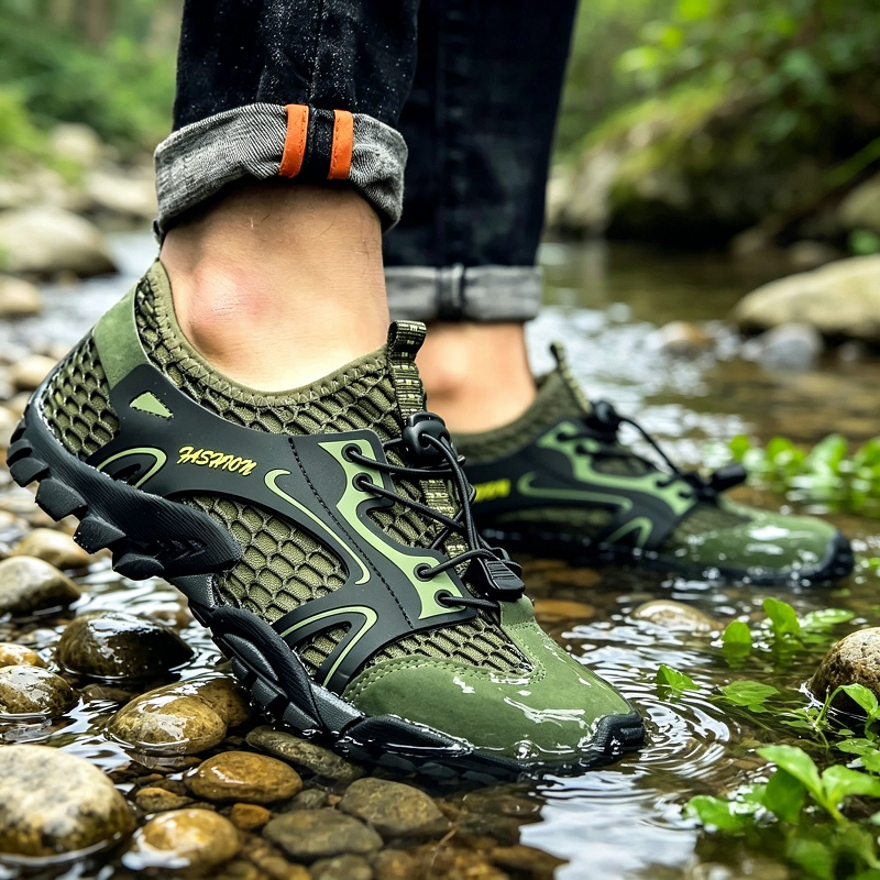 Men Shoes Everyday - YUYIIN Sneakers Men Outdoor Anti-slip Wear-resistant