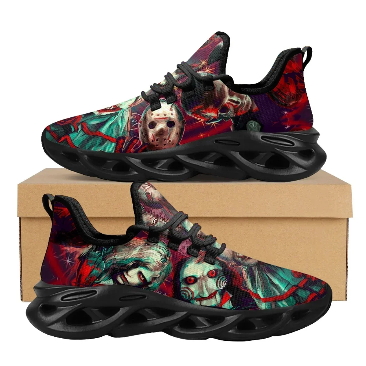Men Shoes Myer - Horror Movie Killer Character Sneakers for