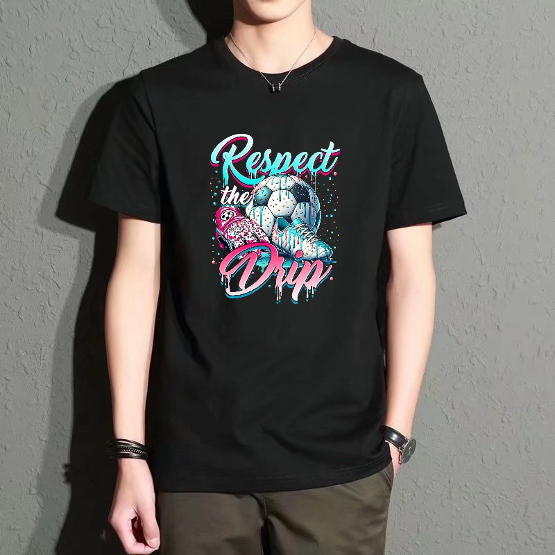Men'S Shoes For Crews - Men's Black Crew Neck Short-Sleeve T-Shirt