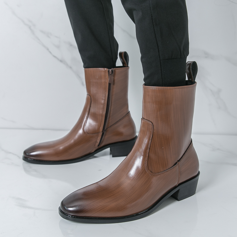 Classic Comfy Ankle Boots Bota - Men'S Shoes Business Casual recension och pris