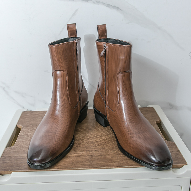 Classic Comfy Ankle Boots Bota - Men'S Shoes Business Casual recension och pris