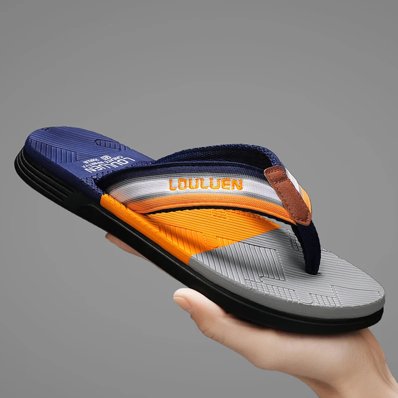 2026 Summer Men Flip Flops Sum - Men'S Shoes Business Casual recension och pris