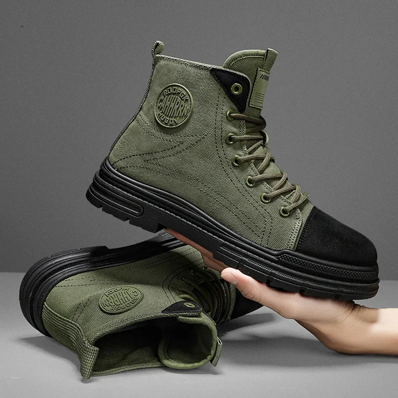 2026 Mens Boots Casual Canvas  - Men Shoes Office recension och pris