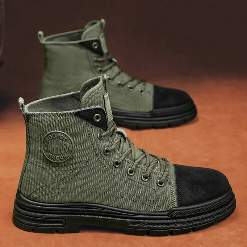 2026 Mens Boots Casual Canvas  - Men Shoes Office recension och pris