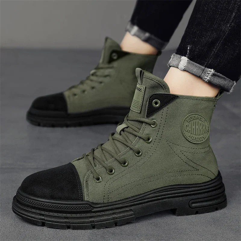 2026 Mens Boots Casual Canvas  - Men Shoes Office recension och pris
