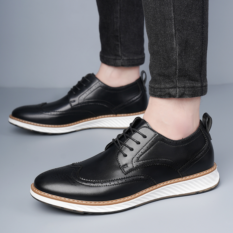 Men's casual business shoes Cl - Men Shoes For Office Work recension och pris