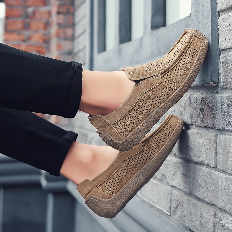 Men Loafers High-quality Slip  - Men Shoes For Office Work recension och pris