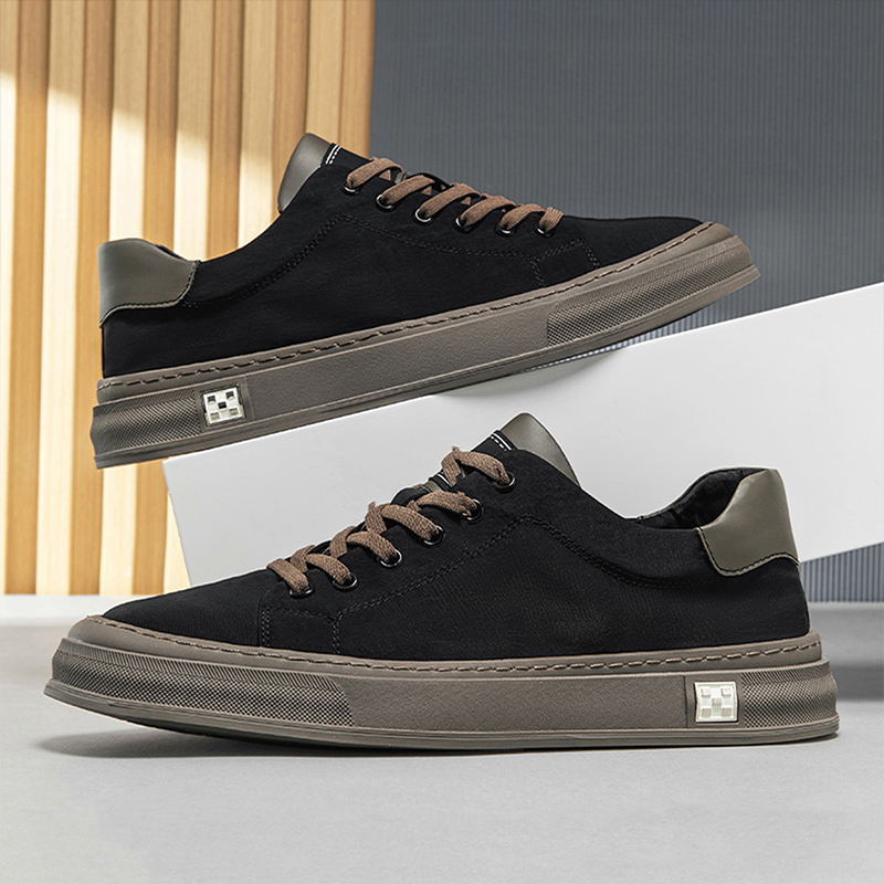 Versatile Lace-Up Men's Sneake - Men'S Shoes Business Casual recension och pris