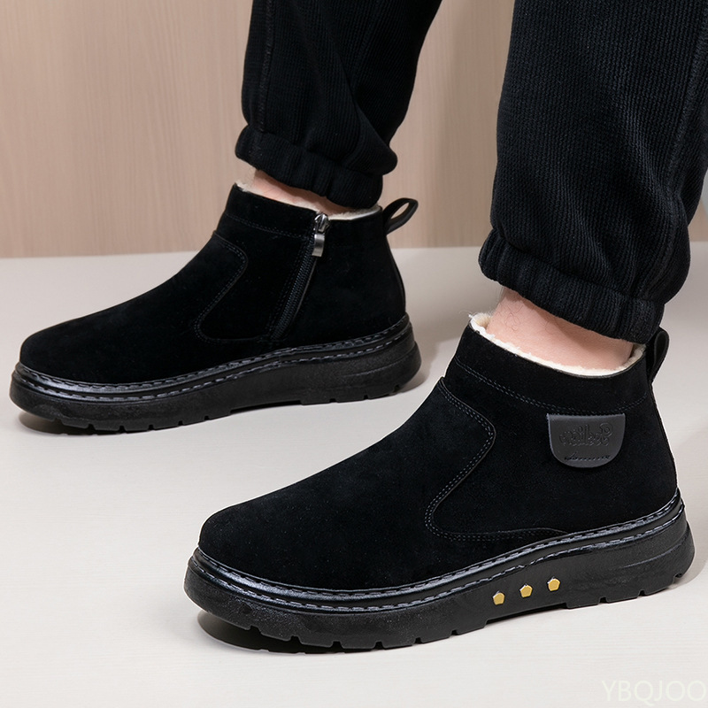 Winter new high top thick snow - Men'S Shoes With Height Increase recension och pris