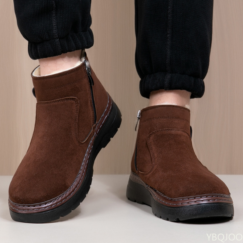 Winter new high top thick snow - Men'S Shoes With Height Increase recension och pris