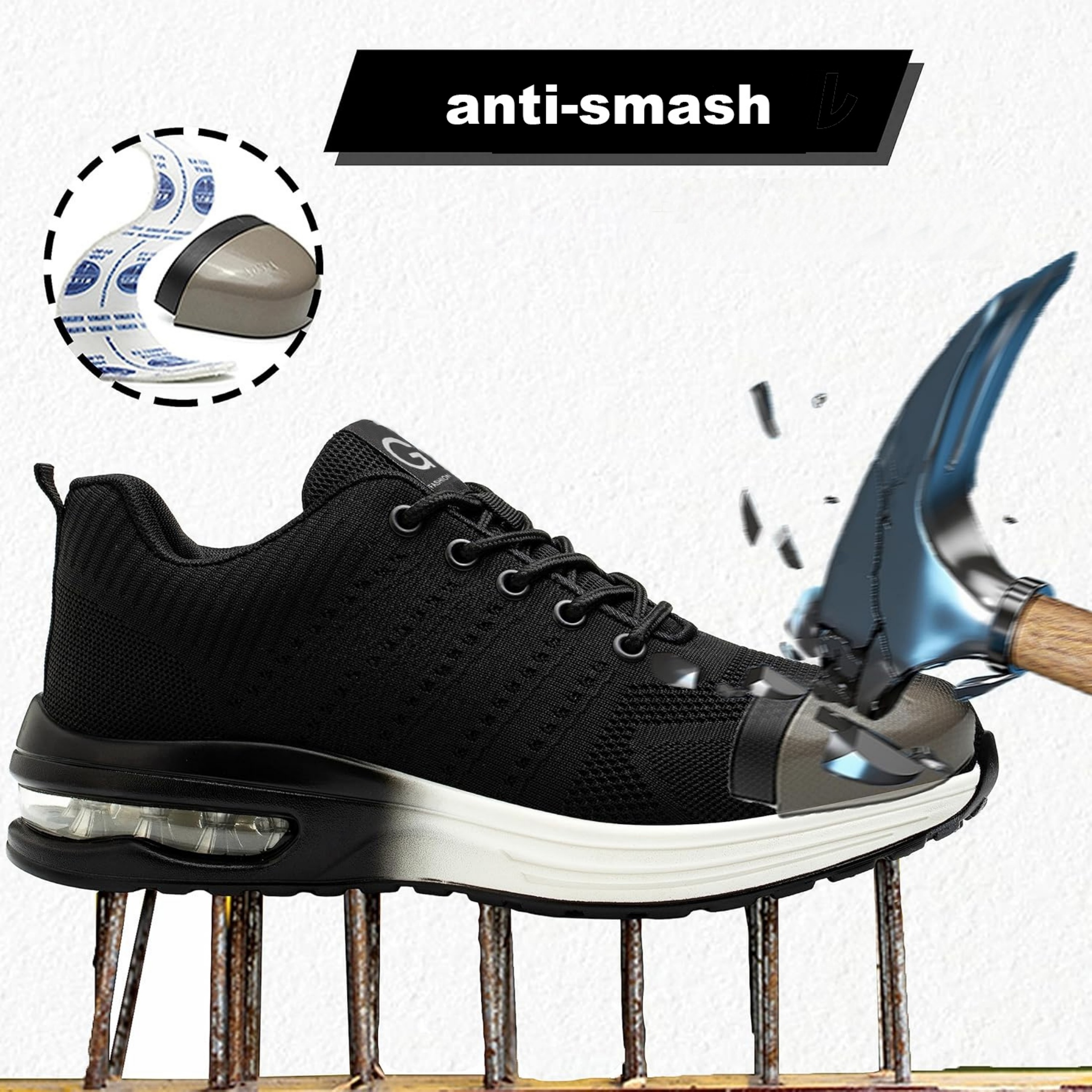 Indestructible Safety Shoes Fo - Men Shoes Office recension och pris