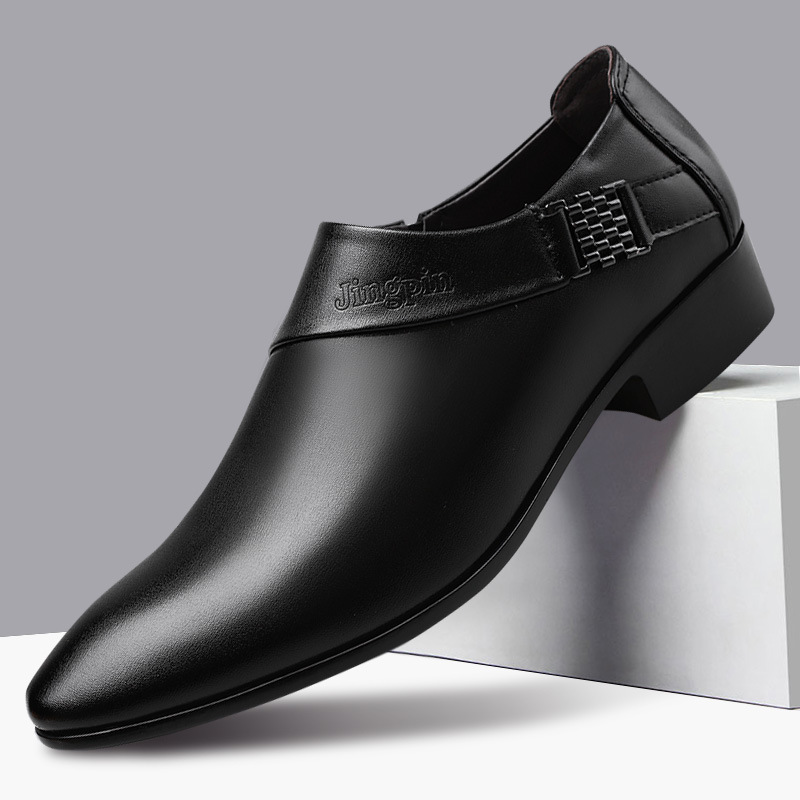 Men PU Leather Shoes Formal Dr - Men Shoes For Office Work recension och pris