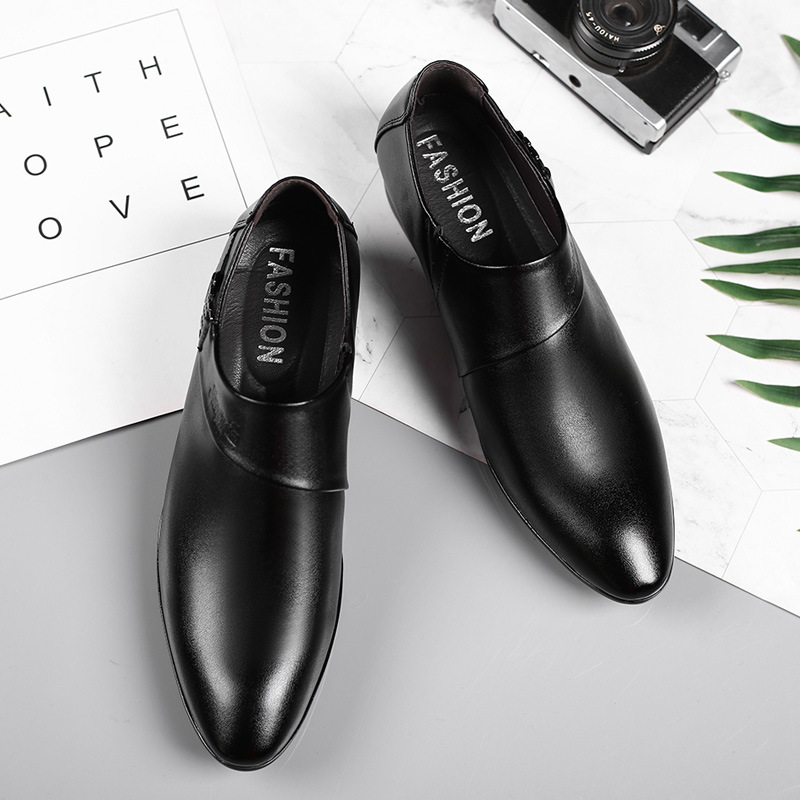 Men PU Leather Shoes Formal Dr - Men Shoes For Office Work recension och pris