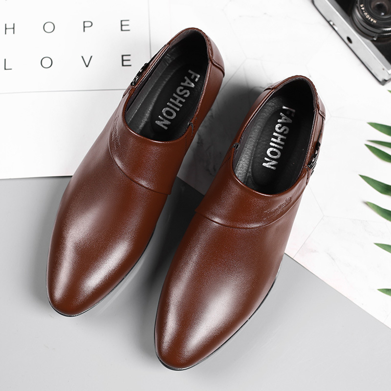 Men PU Leather Shoes Formal Dr - Men Shoes For Office Work recension och pris