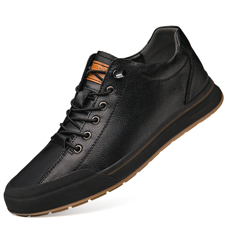 2026 Genuine Leather Casual Sh - Men Shoes For Office Work recension och pris