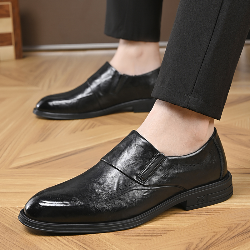 Men's Business Casual Leather  - Men Shoes For Office Work recension och pris