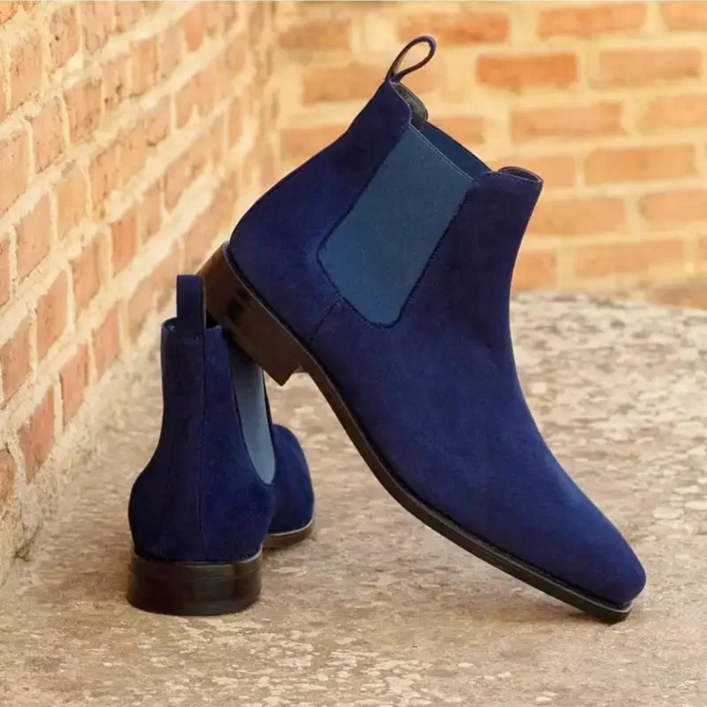 Chelsea Boots Men Blue Faux Su - Men'S Shoes Timberland recension och pris