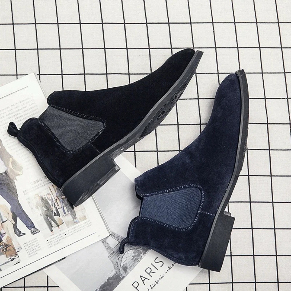 Chelsea Boots Men Blue Faux Su - Men'S Shoes Timberland recension och pris