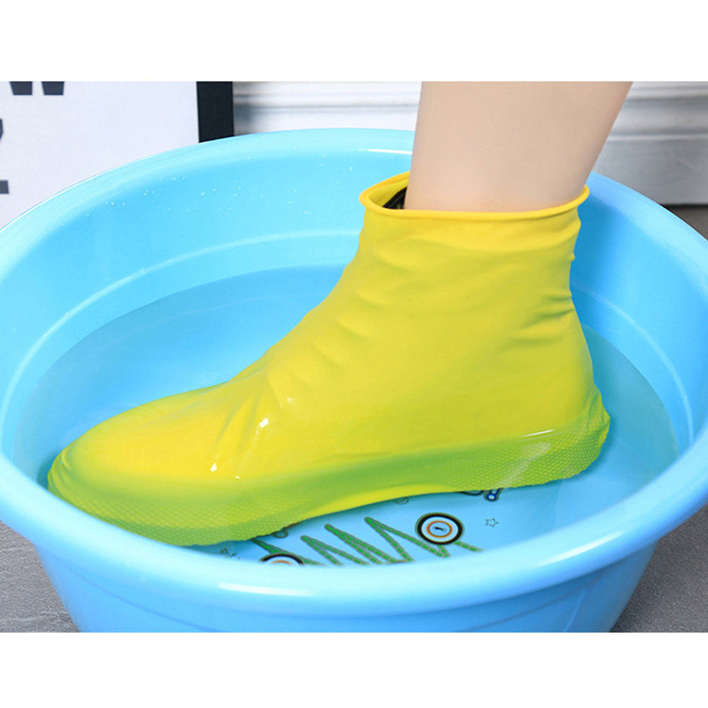 Waterproof Disposable Latex Sh - Men Shoes Yellow recension och pris