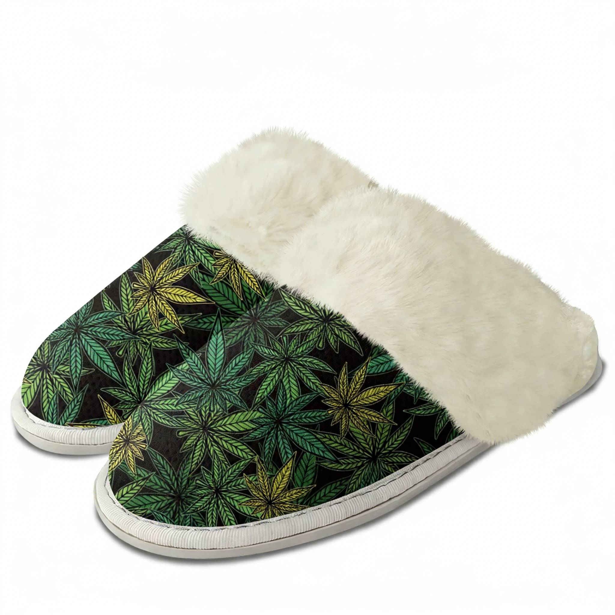 Leaf Weed Rasta Marijuana Red  - Men Shoes Yellow recension och pris