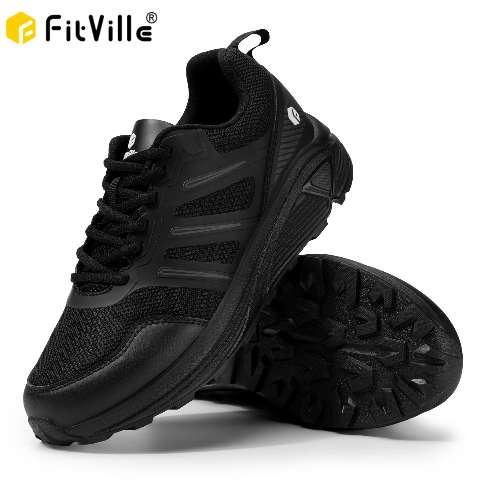 FitVille Men's Trail Running S - Men'S Shoes For Wide Feet recension och pris