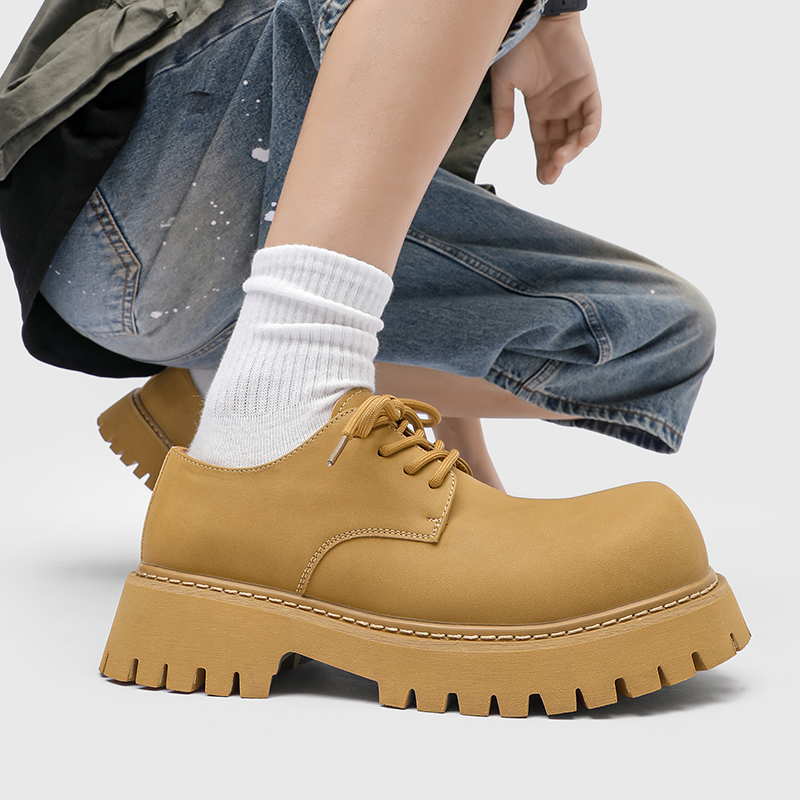 Men's Spring Autumn Thick Sole - Men'S Shoes With Height Increase recension och pris
