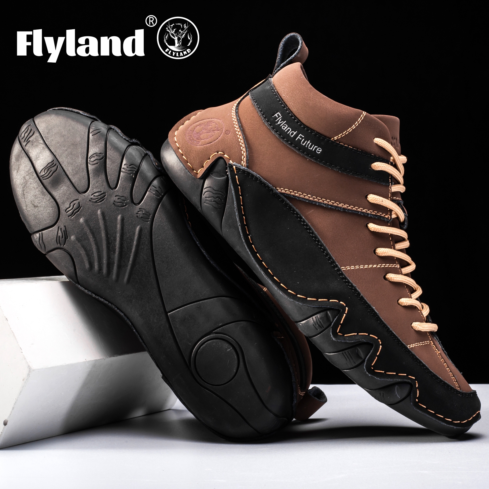 FLYLAND Men'S Fashion Sneaker  - Men Shoes For Office Work recension och pris