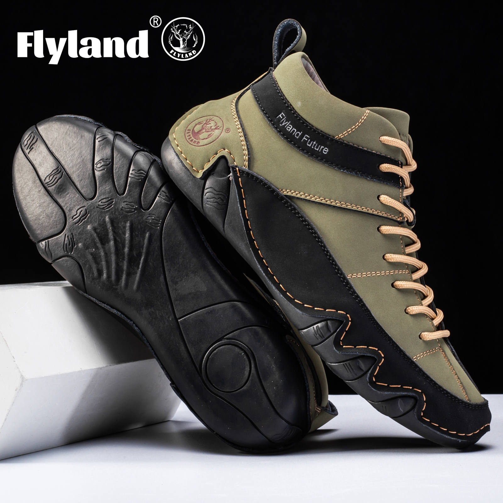 FLYLAND Men'S Fashion Sneaker  - Men Shoes For Office Work recension och pris