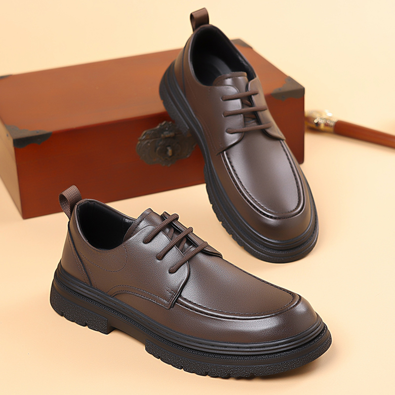 Business and casual men's leat - Men Shoes For Office Work recension och pris