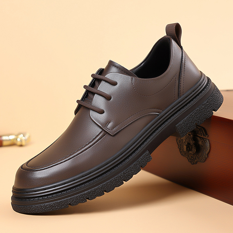 Business and casual men's leat - Men Shoes For Office Work recension och pris