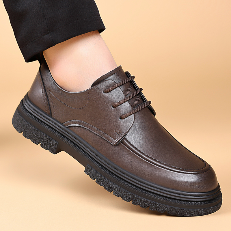 Business and casual men's leat - Men Shoes For Office Work recension och pris