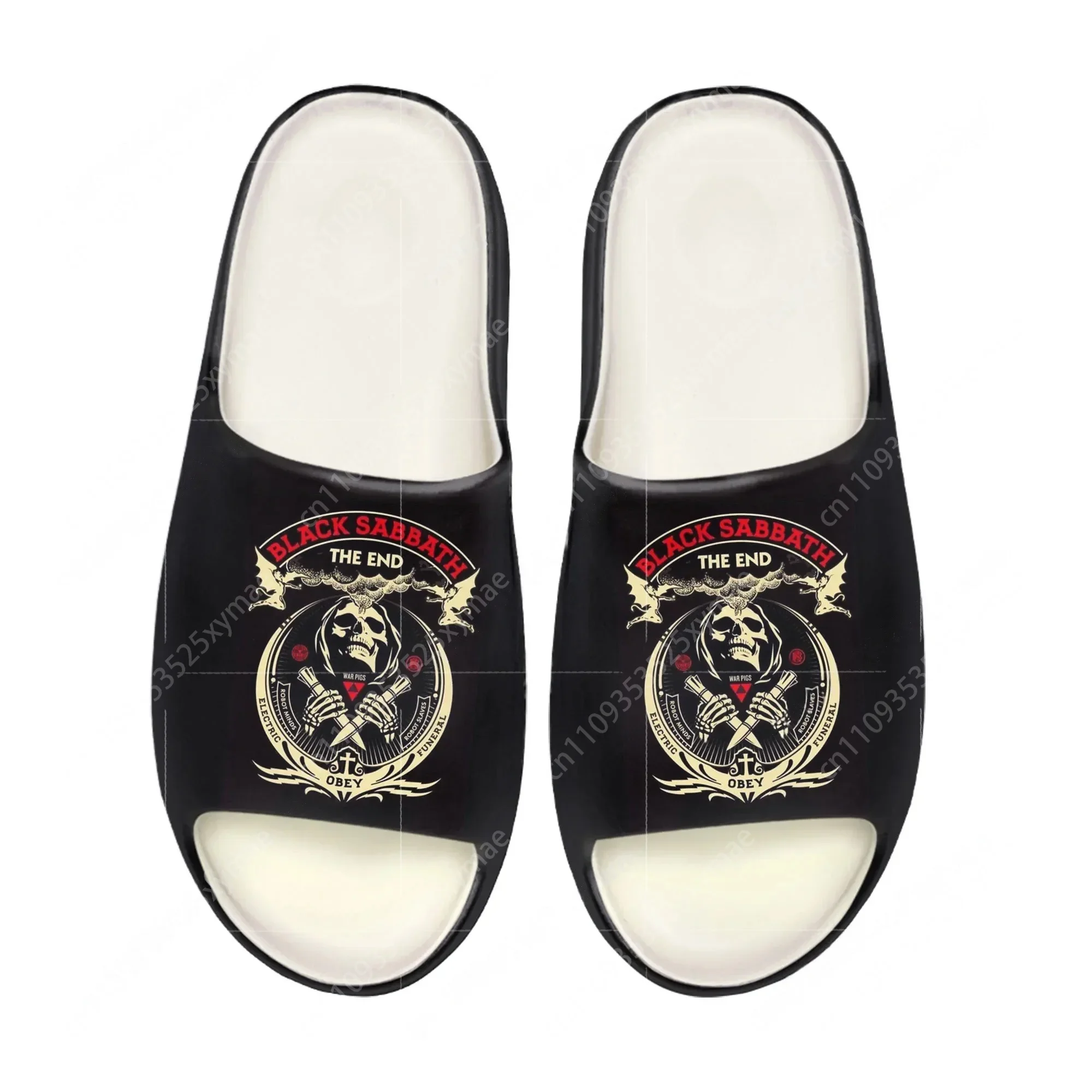 Black Heavy Metal Band Sabbath - Men Shoes Office recension och pris