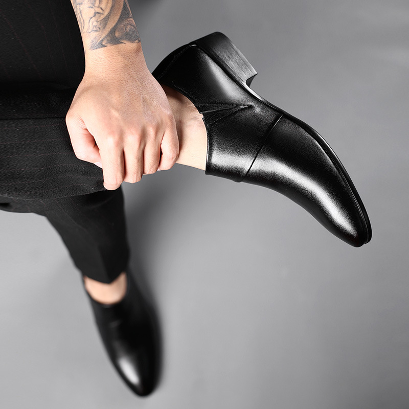 Oxfords Leather Shoes for Men  - Men Shoes For Office Work recension och pris