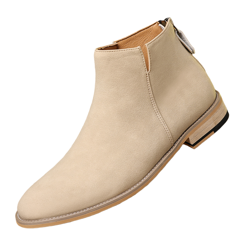 Spring Autumn High-Top Leather - Men'S Shoes Business Casual recension och pris