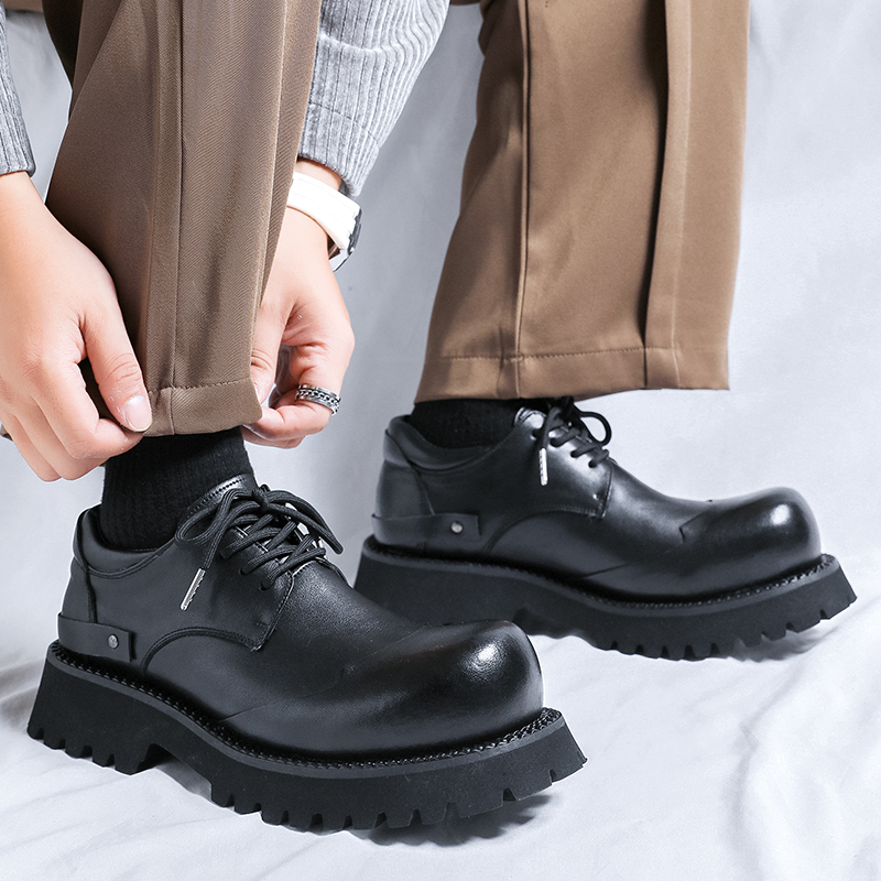 Men's Luxury Derby Leather Sho - Men Shoes For Office Work recension och pris