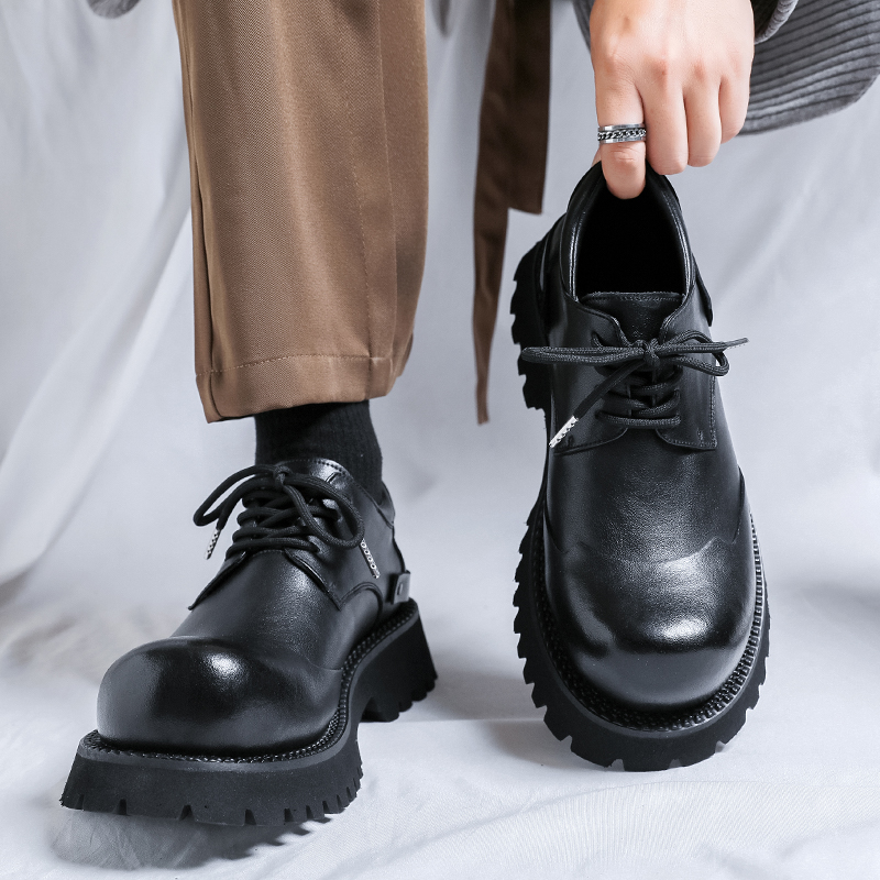 Men's Luxury Derby Leather Sho - Men Shoes For Office Work recension och pris