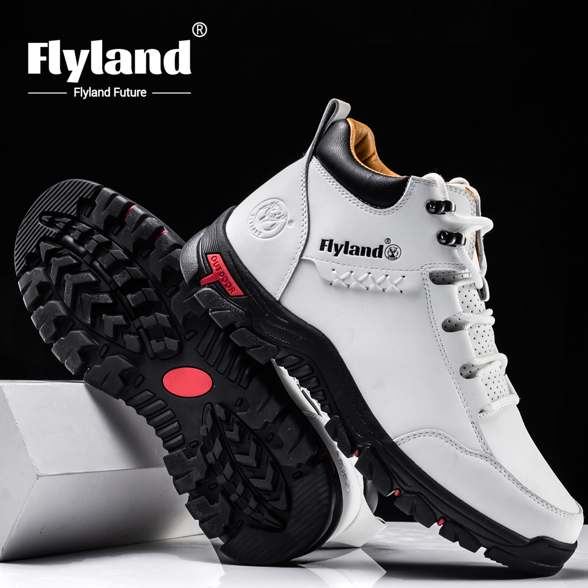 FLYLAND Men's Chukka Boots, Vi - Men Shoes For Office Work recension och pris