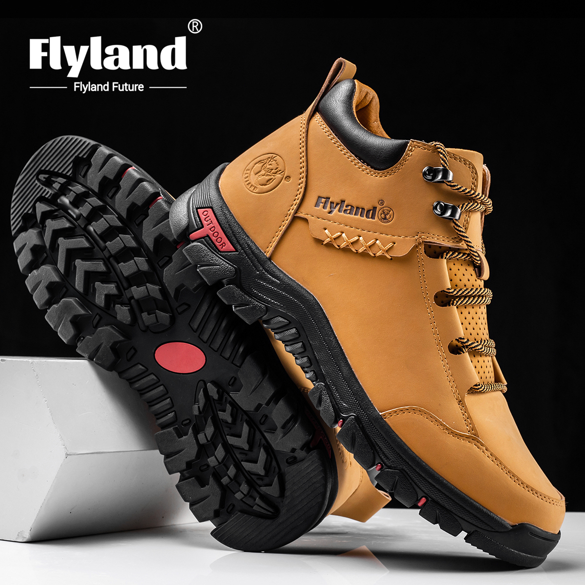 FLYLAND Men's Chukka Boots, Vi - Men Shoes For Office Work recension och pris