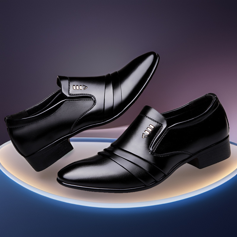 Mens PU Leather Shoes Wedding  - Men Shoes For Office Work recension och pris