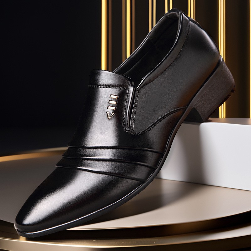 Mens PU Leather Shoes Wedding  - Men Shoes For Office Work recension och pris