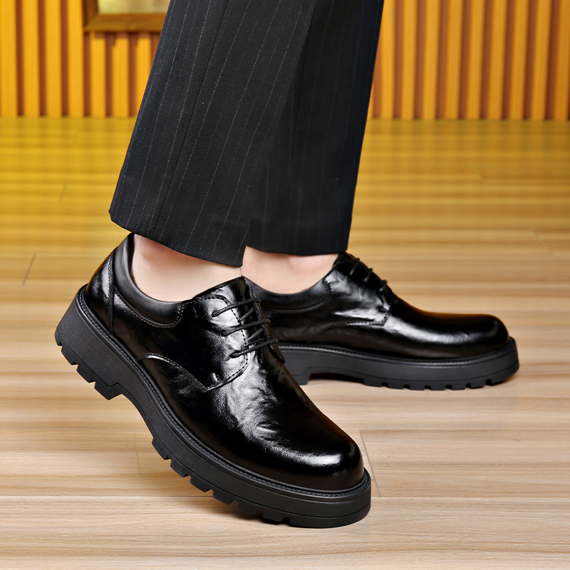 Men's casual leather shoes Ele - Men Shoes For Office Work recension och pris