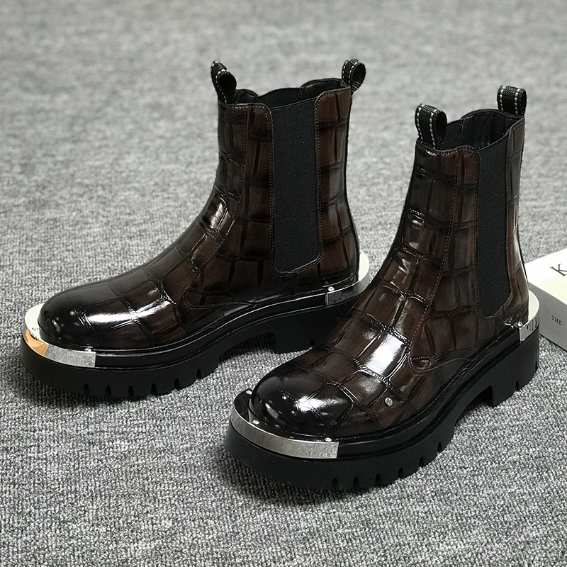 High Quality Mens Derby Boots  - Men'S Shoes Business Casual recension och pris